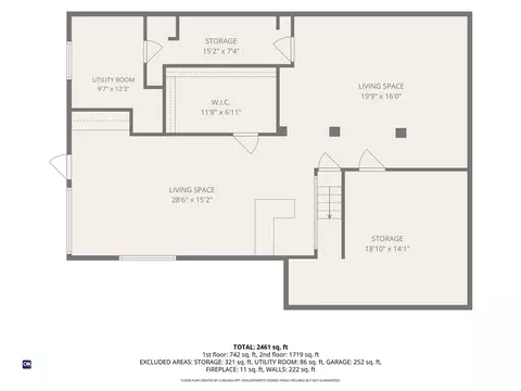 Floorplan - 14 Cardinal Rd, Cranston, RI 02921 photo 2 of 3