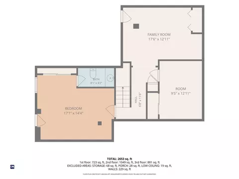 Floorplan - 154 Mount Saint Charles Ave, Woonsocket, RI 02895 photo 2 of 4