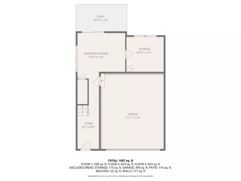 Floorplan - 1 Old County Village Way #E, Smithfield, RI 02917 photo 1 of 4