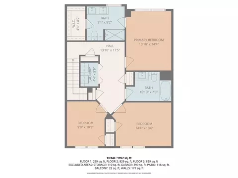 Floorplan - 1 Old County Village Way #E, Smithfield, RI 02917 photo 3 of 4