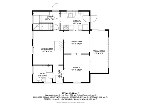 Floorplan - 26 Bridge St, Warren, RI 02885 photo 1 of 3