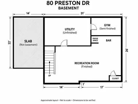 Floorplan - 80 Preston Dr, Warwick, RI 02886 photo 3 of 3