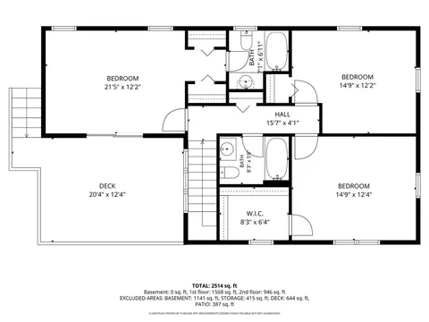 Floorplan - 8 Upland Rd, Westerly, RI 02891 photo 2 of 3