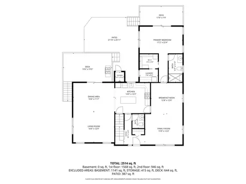 Floorplan - 8 Upland Rd, Westerly, RI 02891 photo 1 of 3