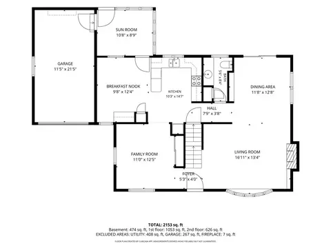 Floorplan - 19 Crowfield Dr, Warwick, RI 02888 photo 1 of 3