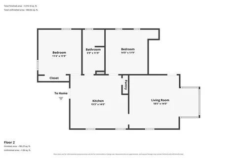 Floorplan - 419 Fairmount St, Woonsocket, RI 02895 photo 3 of 4
