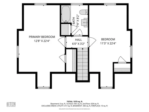 Floorplan - 266 Morse Ave, Warwick, RI 02886 photo 2 of 4