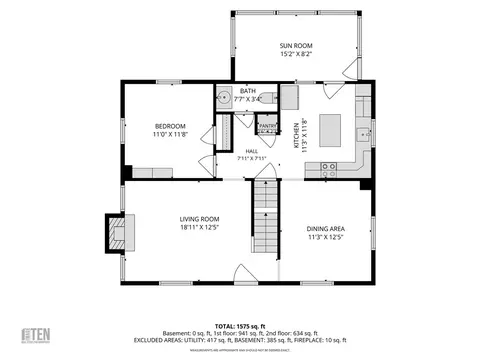 Floorplan - 266 Morse Ave, Warwick, RI 02886 photo 1 of 4