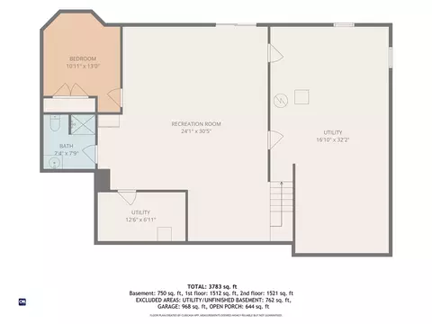 Floorplan - 1158 Sisson Rd, Coventry, RI 02827 photo 3 of 3