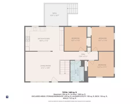 Floorplan - 36 Mary Beth Dr, Warwick, RI 02886 photo 1 of 2
