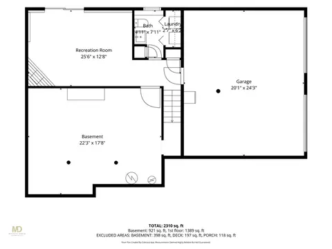 Floorplan - 301 Ledge Rd, Coventry, RI 02816 photo 2 of 3
