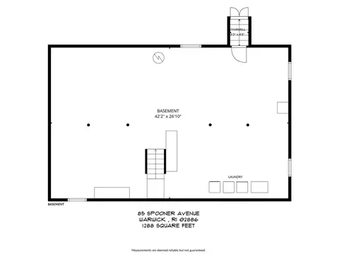 Floorplan - 85 Spooner St, Warwick, RI 02886 photo 1 of 3