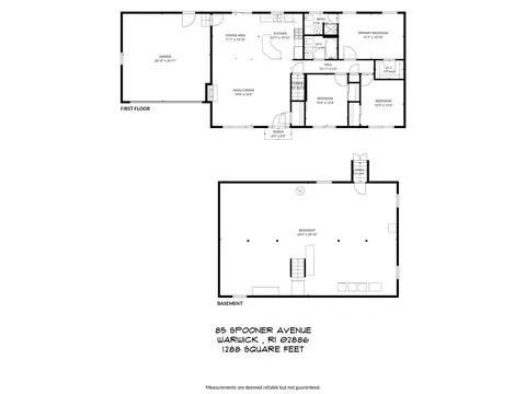 Floorplan - 85 Spooner St, Warwick, RI 02886 photo 2 of 3