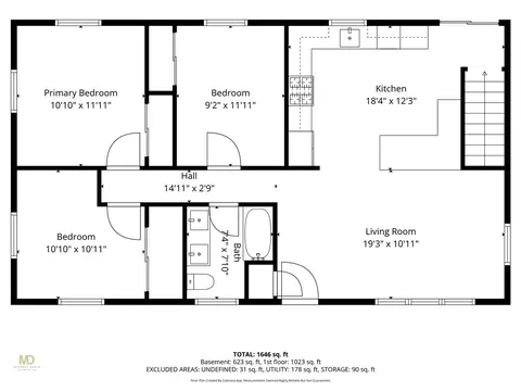Floorplan - 6 Holmes St, Westerly, RI 02891 photo 1 of 3