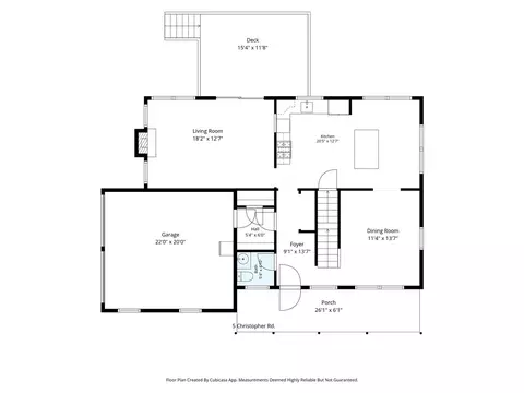 Floorplan - 5 Christopher Rd, Westerly, RI 02891 photo 1 of 2