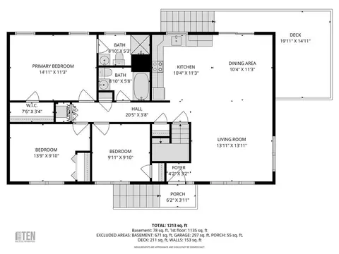 Floorplan - 48 Harris Ave, Warwick, RI 02889 photo 1 of 2