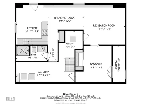 Floorplan - 21 Casey Ln, Coventry, RI 02816 photo 3 of 4