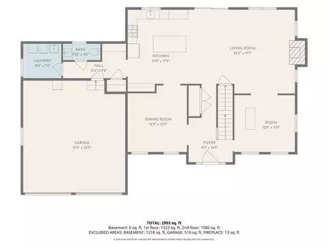 Floorplan - 34 E Lantern Rd, Lincoln, RI 02865 photo 1 of 3
