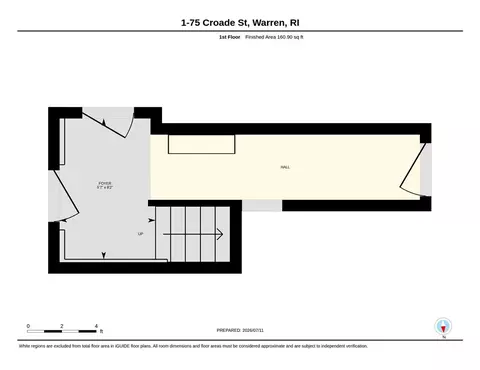 Floorplan - 75 Croade St, Warren, RI 02885 photo 1 of 3