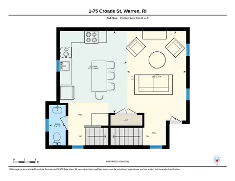 Floorplan - 75 Croade St, Warren, RI 02885 photo 2 of 3