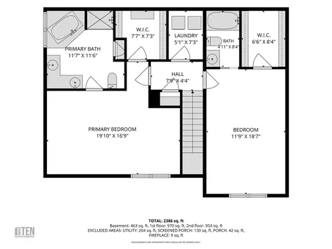 Floorplan - 222 Post Rd #3A, Westerly, RI 02891 photo 3 of 3