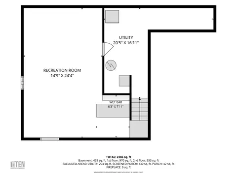Floorplan - 222 Post Rd #3A, Westerly, RI 02891 photo 1 of 3