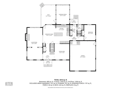 Floorplan - 10 Jay Ct, Cranston, RI 02921 photo 1 of 3