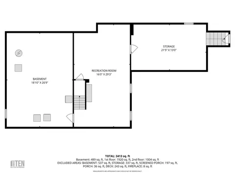 Floorplan - 10 Jay Ct, Cranston, RI 02921 photo 3 of 3