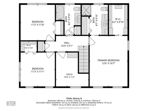 Floorplan - 10 Jay Ct, Cranston, RI 02921 photo 2 of 3