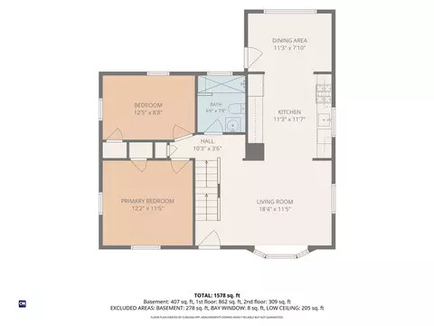 Floorplan - 37 Vera St, Warwick, RI 02886 photo 2 of 4
