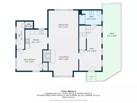 Floorplan - 120 E Shore Dr, Coventry, RI 02816 photo 1 of 3