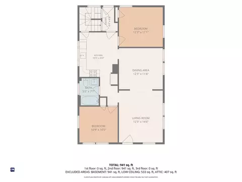 Floorplan - 41 Custer St, Warwick, RI 02889 photo 1 of 4