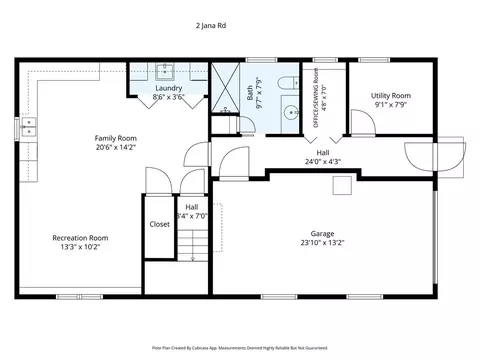 Floorplan - 2 Jana Rd, Westerly, RI 02891 photo 2 of 2