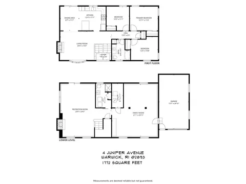 Floorplan - 4 Juniper Dr, West Warwick, RI 02893 photo 3 of 3