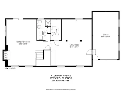Floorplan - 4 Juniper Dr, West Warwick, RI 02893 photo 2 of 3
