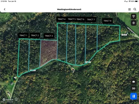 0 Fisher Ridge Rd Tract 3, Fleming, OH 45729