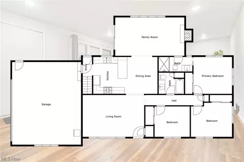 Floorplan - 531 Overdale Ave NW, Canton, OH 44708 photo 2 of 2