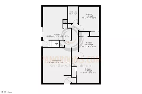 Floorplan - 1801 Ridgewick Dr, Wickliffe, OH 44092 photo 1 of 2