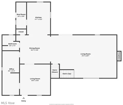 Floorplan - 9536 E Center St, Windham, OH 44288 photo 1 of 3
