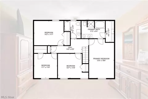 Floorplan - 6539 Lynleigh Cir, Canton, OH 44708 photo 1 of 3