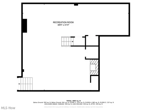 Floorplan - 916 Meadview Dr, Seven Hills, OH 44131 photo 2 of 6