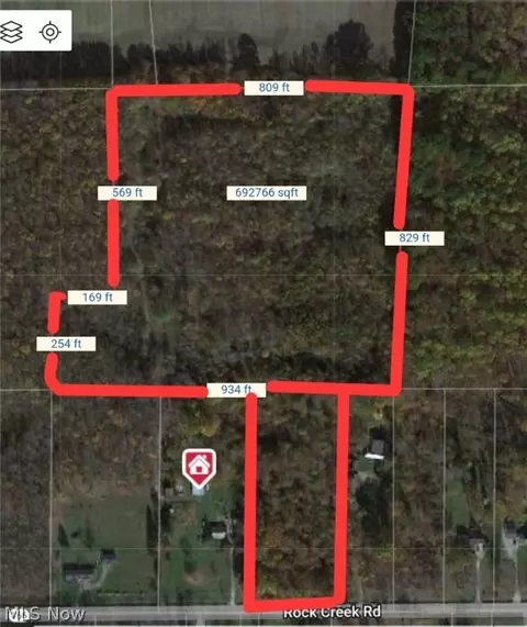 V/l Rock Creek Road, Thompson, OH 44086