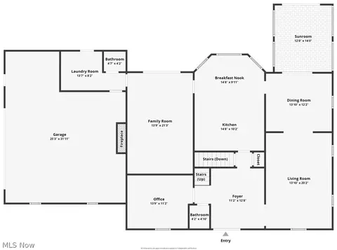 Floorplan - 7231 Stow Rd, Hudson, OH 44236 photo 1 of 3