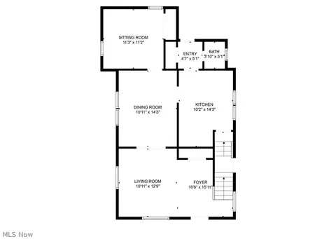Floorplan - 134 Summit St, Wadsworth, OH 44281 photo 1 of 3