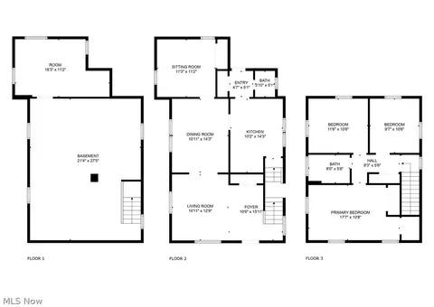 Floorplan - 134 Summit St, Wadsworth, OH 44281 photo 3 of 3