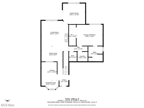 Floorplan - 105 Augusta Dr, Elyria, OH 44035 photo 1 of 3