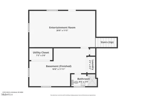 Floorplan - 2139 E 45th St, Ashtabula, OH 44004 photo 1 of 3