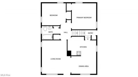 Floorplan - 5814 Belmere Dr, Cleveland, OH 44129 photo 2 of 3