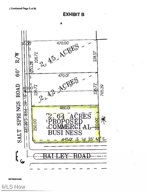 Ellsworth Bailey Road, Lordstown, OH 44481