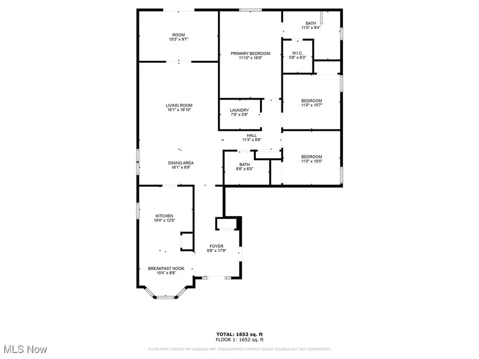 Floorplan - 16822 Hinsdale Ct, Middleburg Heights, OH 44130 photo 1 of 1